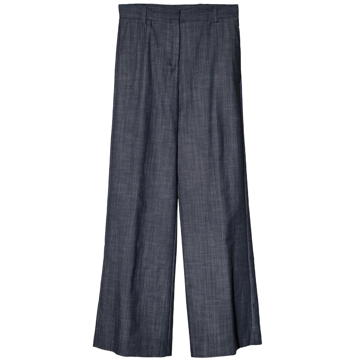 GOODMATCH Pantalone Palazzo Drill Cotone Stretch AP0235 U79 DENIM BLUE 