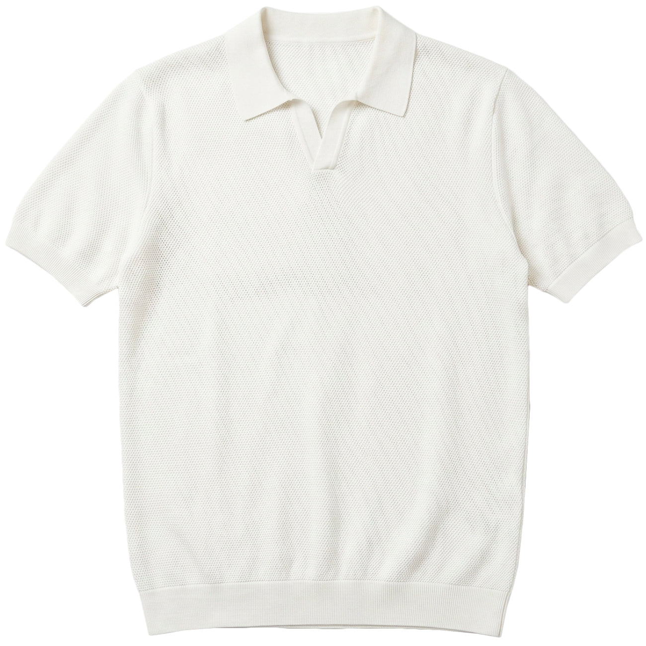 GRAN SASSO Polo A Manica Corta 57155/26901 002 BIANCO 