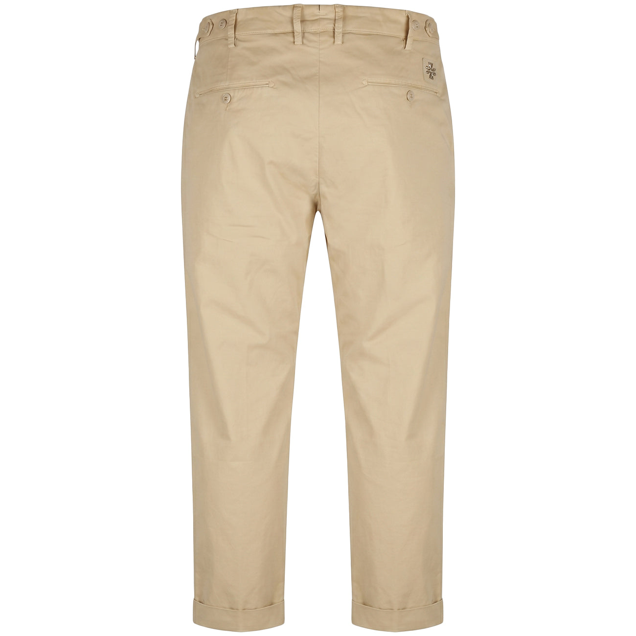 JACOB COHEN Pantalone Henry Cropped Slim Fit-Tinto Reattivo Gabardina JUM_P0003 001 S2544 TR C99 LIGHT BEIGE 