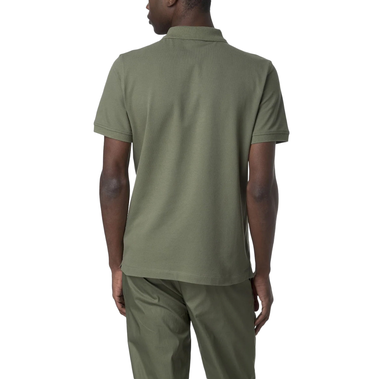 K-WAY Polo Vinnie Pique Slim K1125CW V15 GREEN LICHEN 