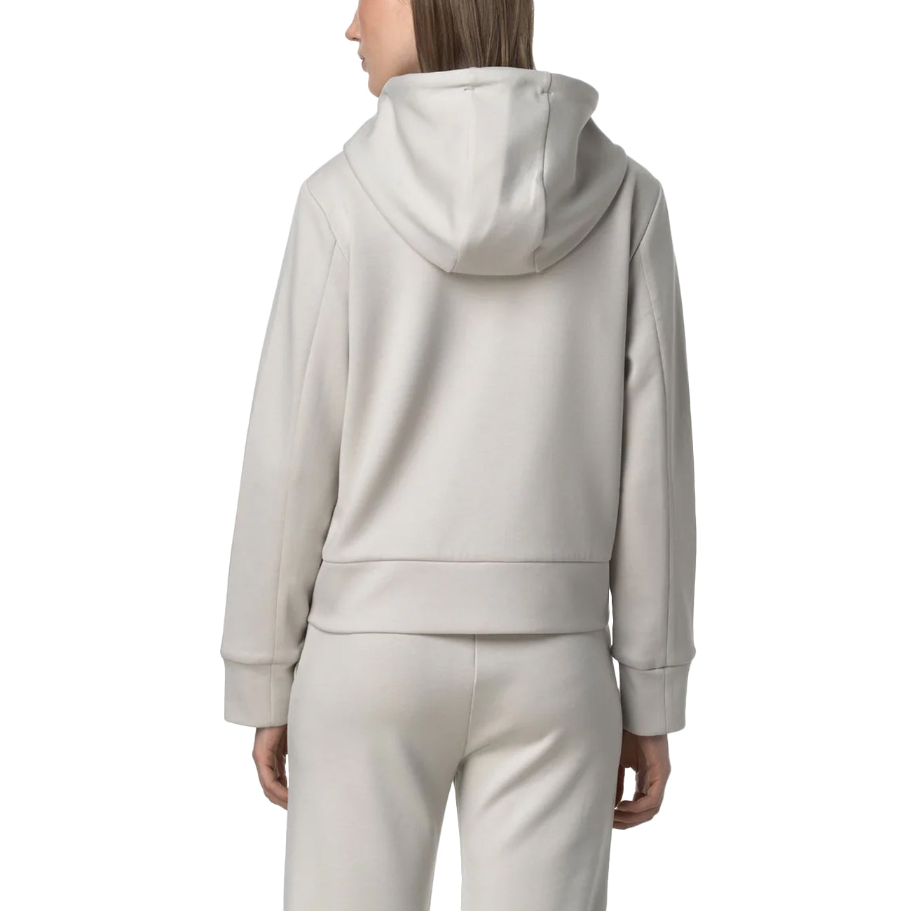 K-WAY Felpa Divine Light Spacer Con Cappuccio K2132CW 634 BEIGE LT 