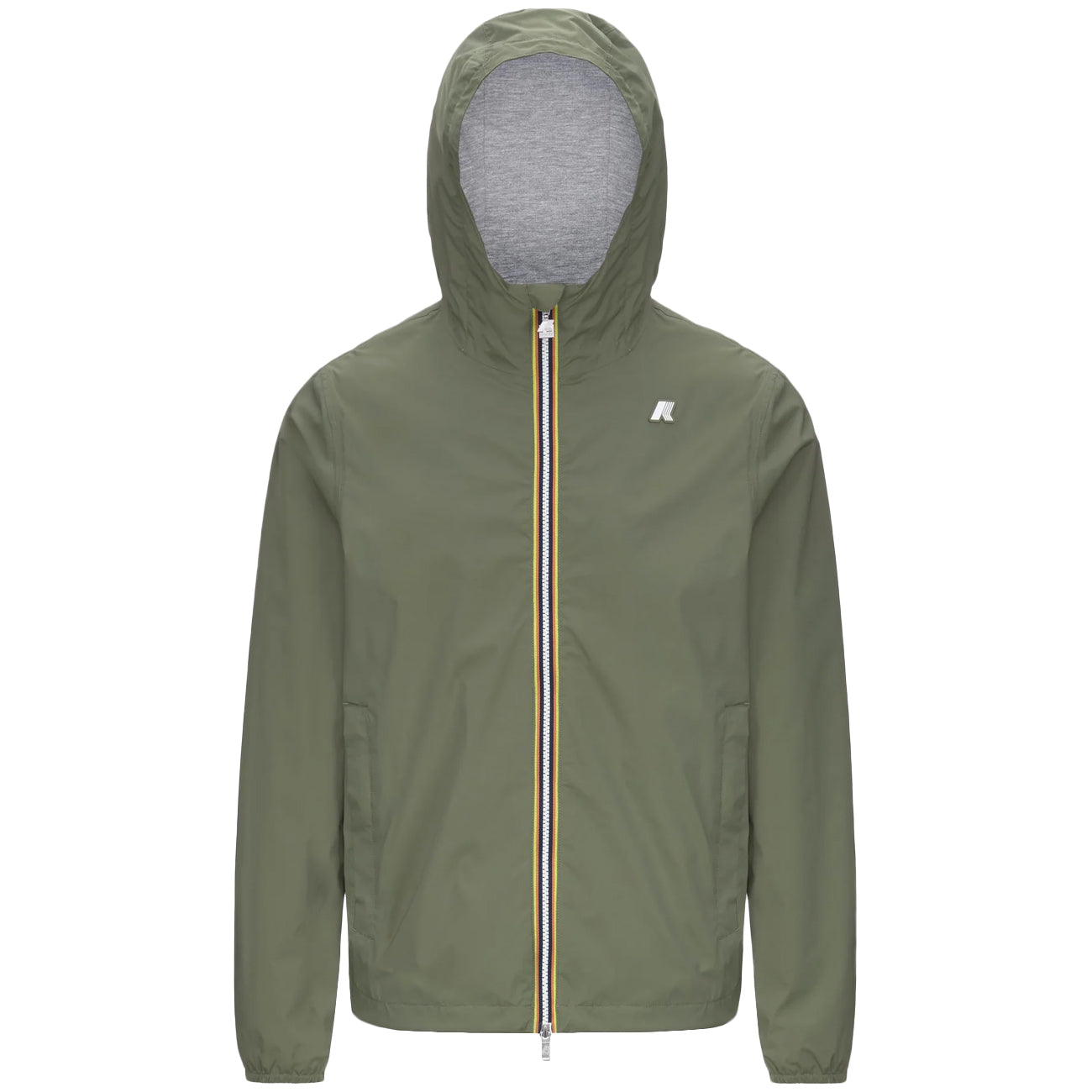 K-WAY Jack Stretch Nylon Jersey K3123UW V15 GREEN LICHEN 
