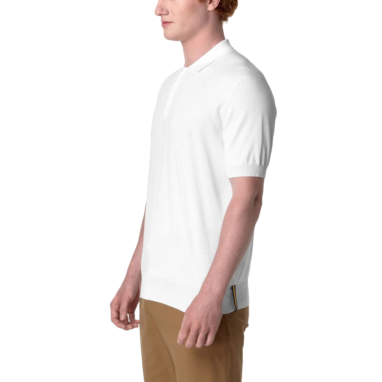 K-WAY Polo Pleyne Classica K4126RW 001 WHITE 