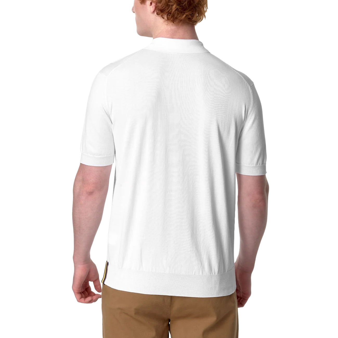 K-WAY Polo Pleyne Classica K4126RW 001 WHITE 