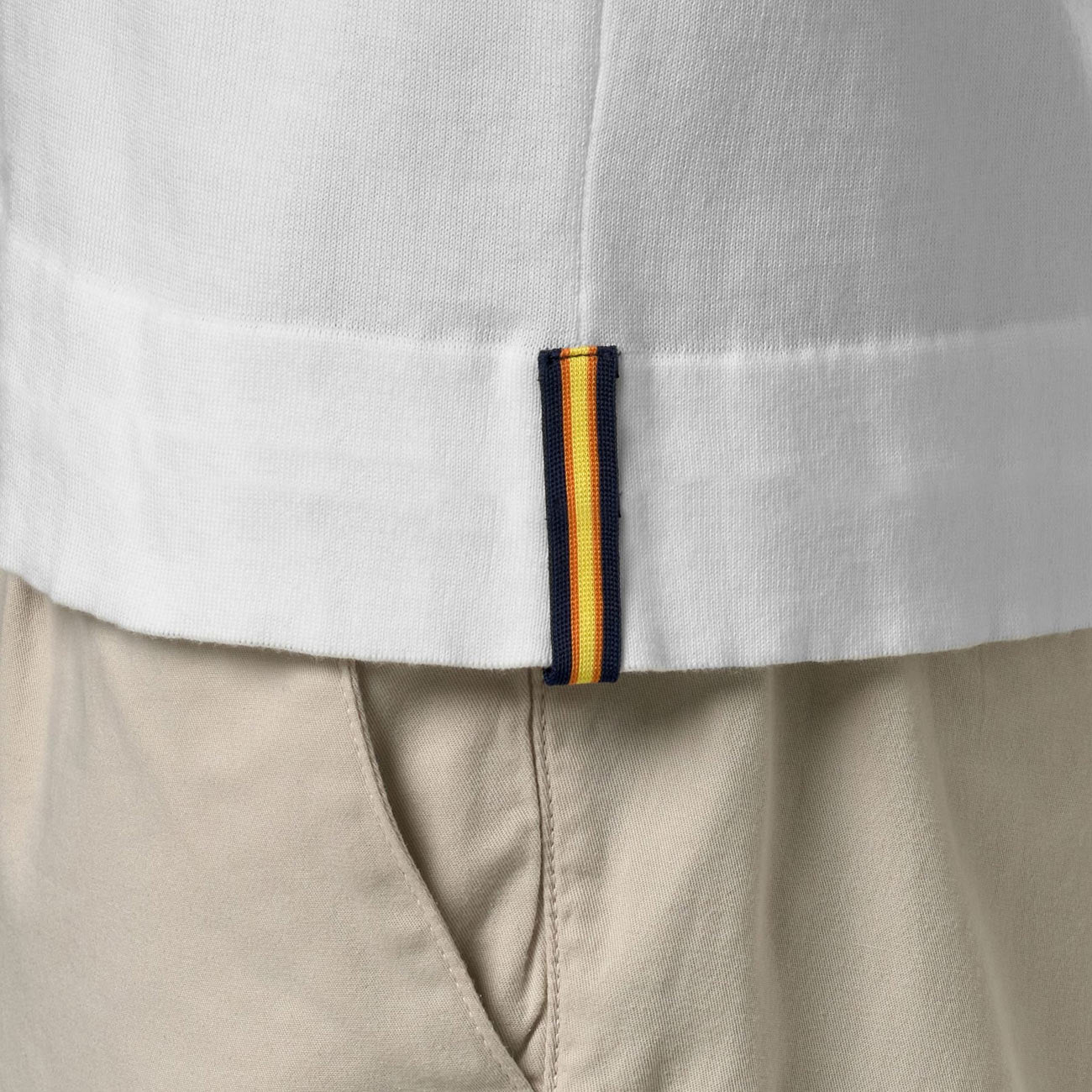 K-WAY Polo Pleyne Classica K4126RW 001 WHITE 