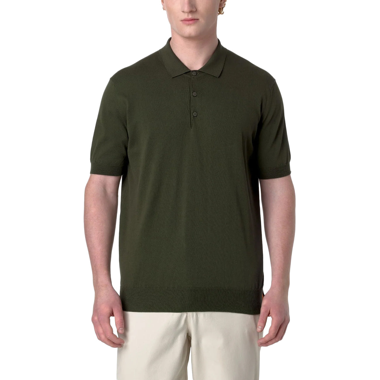 K-WAY Polo Pleyne Classica K4126RW 576 GREEN AFRICA 