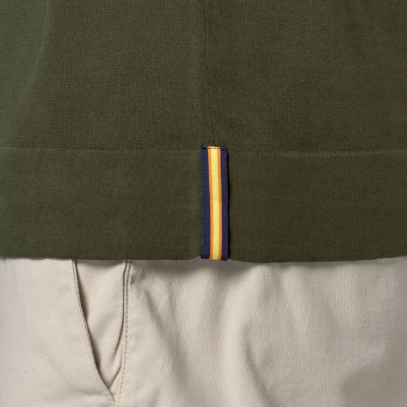 K-WAY Polo Pleyne Classica K4126RW 576 GREEN AFRICA 