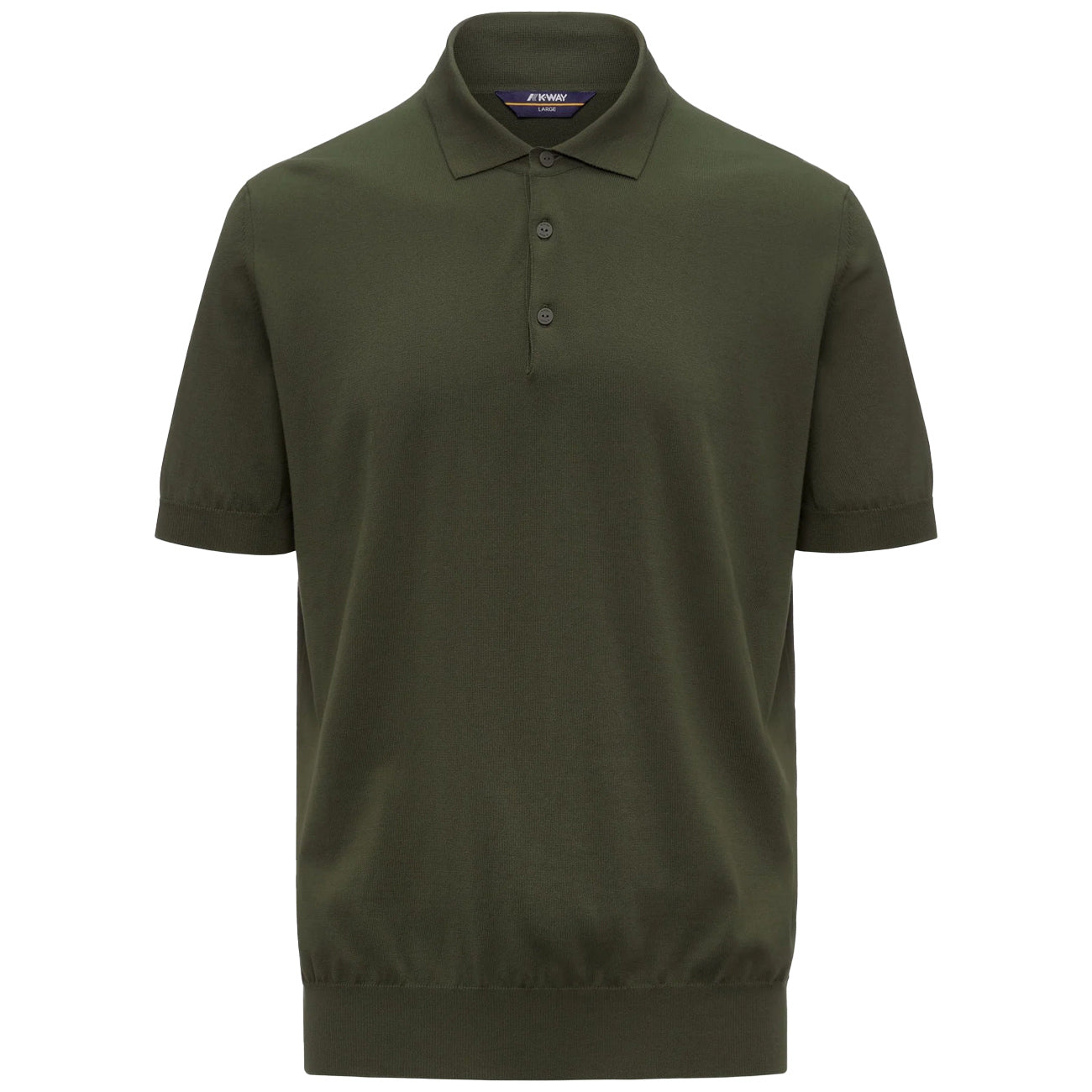K-WAY Polo Pleyne Classica K4126RW 576 GREEN AFRICA 