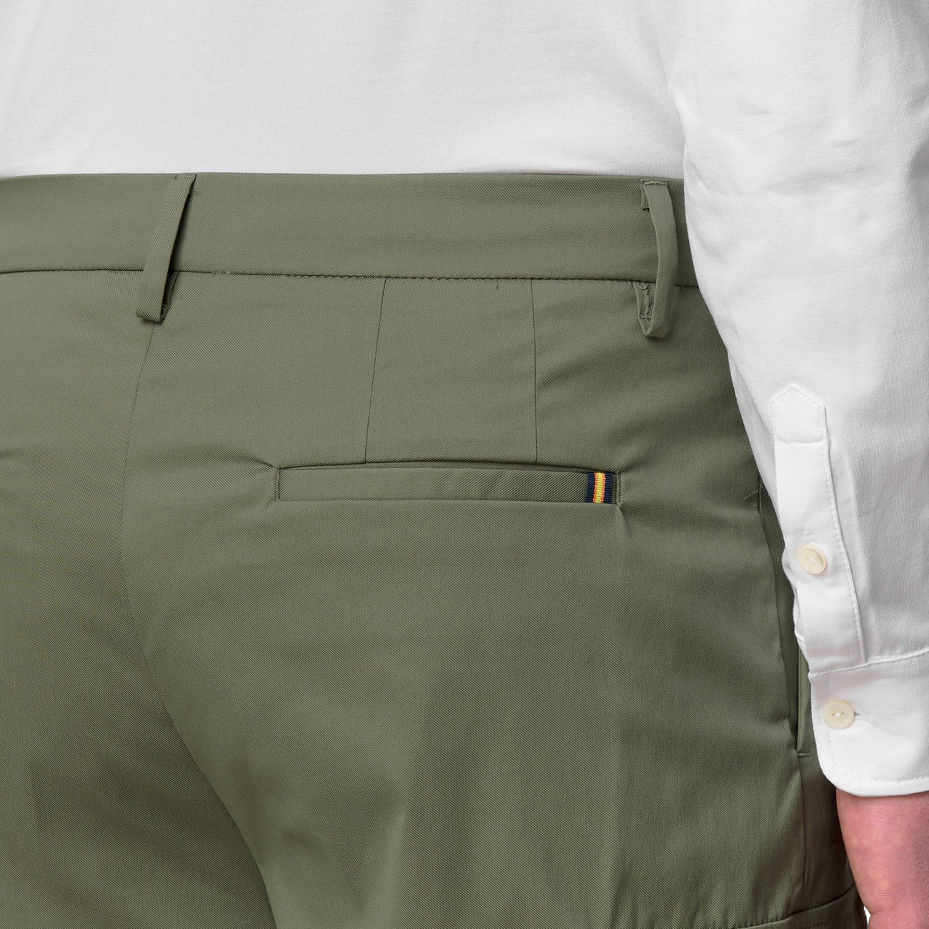 K-WAY Serje Twill Tech K6133NW V15 GREEN LICHEN 