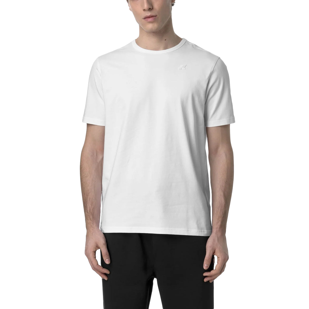 K-WAY T-Shirt Adame Light Stretch Jersey K71349W 001 WHITE 