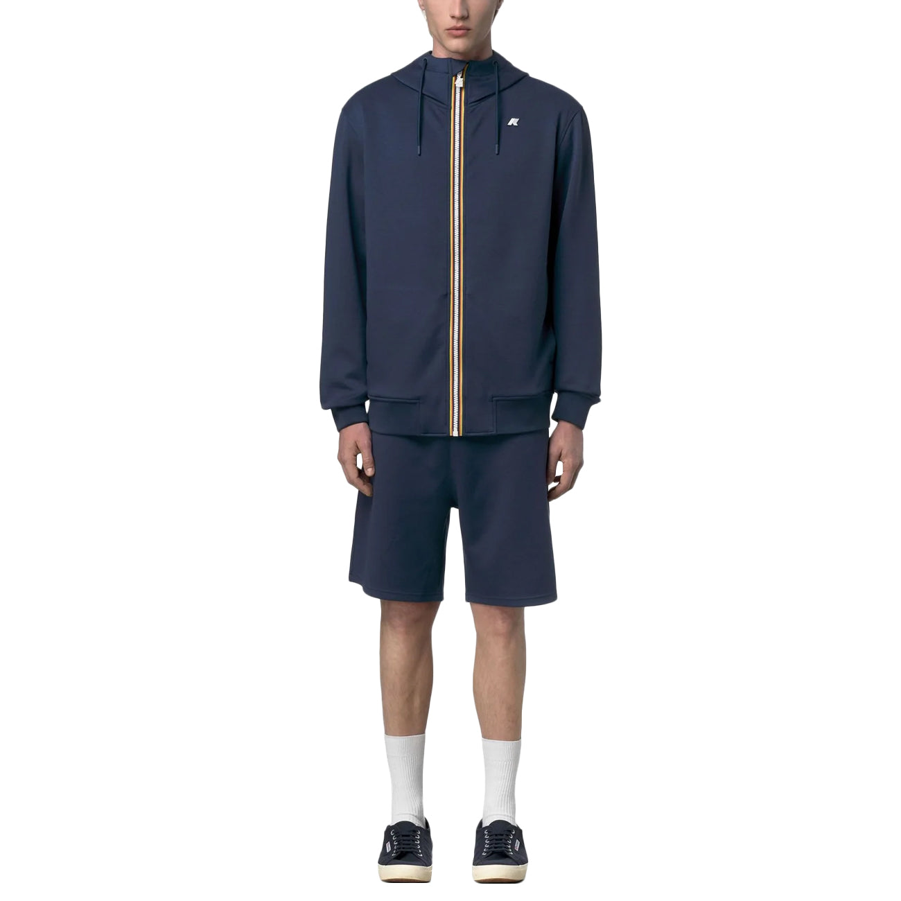 K-WAY Pantaloncini Theotime Light Spacer K71416W B67 BLUE INSIGNIA 