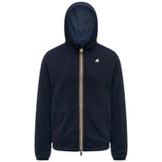 K-WAY Giacca Reversible Interlock K8134TW C04 BLUE DEPTH-BLUE INSIGNIA 