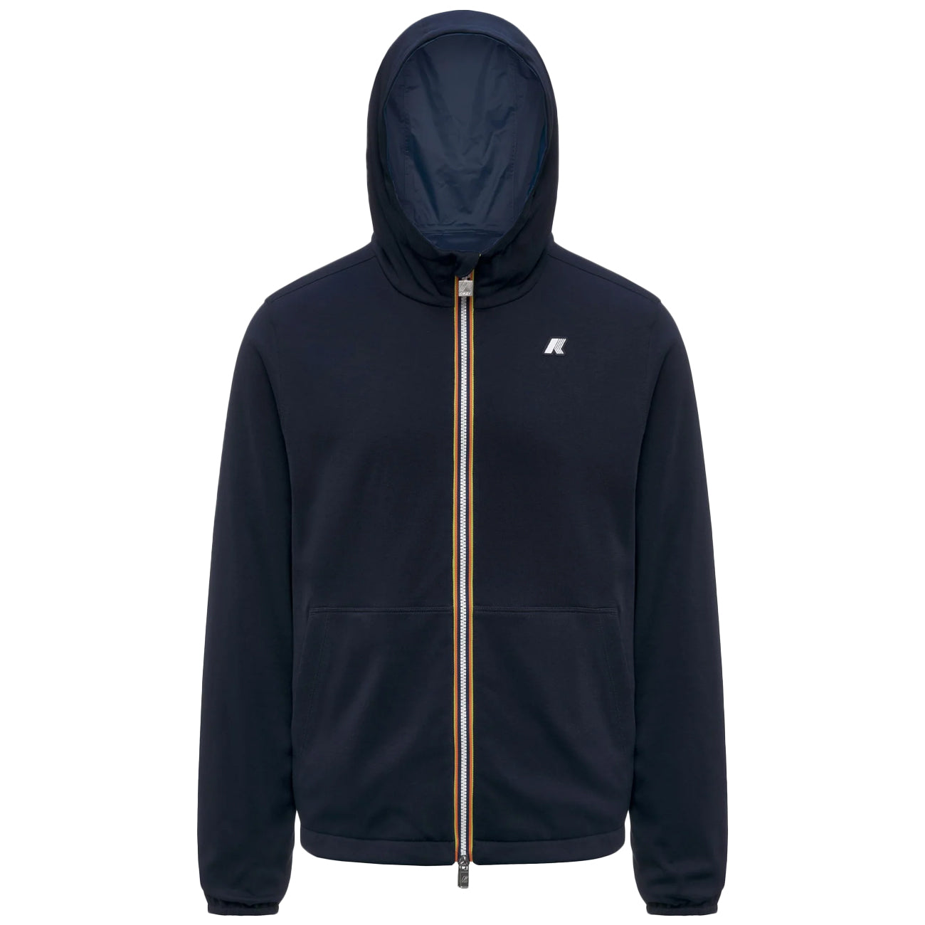 K-WAY Giacca Reversible Interlock K8134TW C04 BLUE DEPTH-BLUE INSIGNIA 