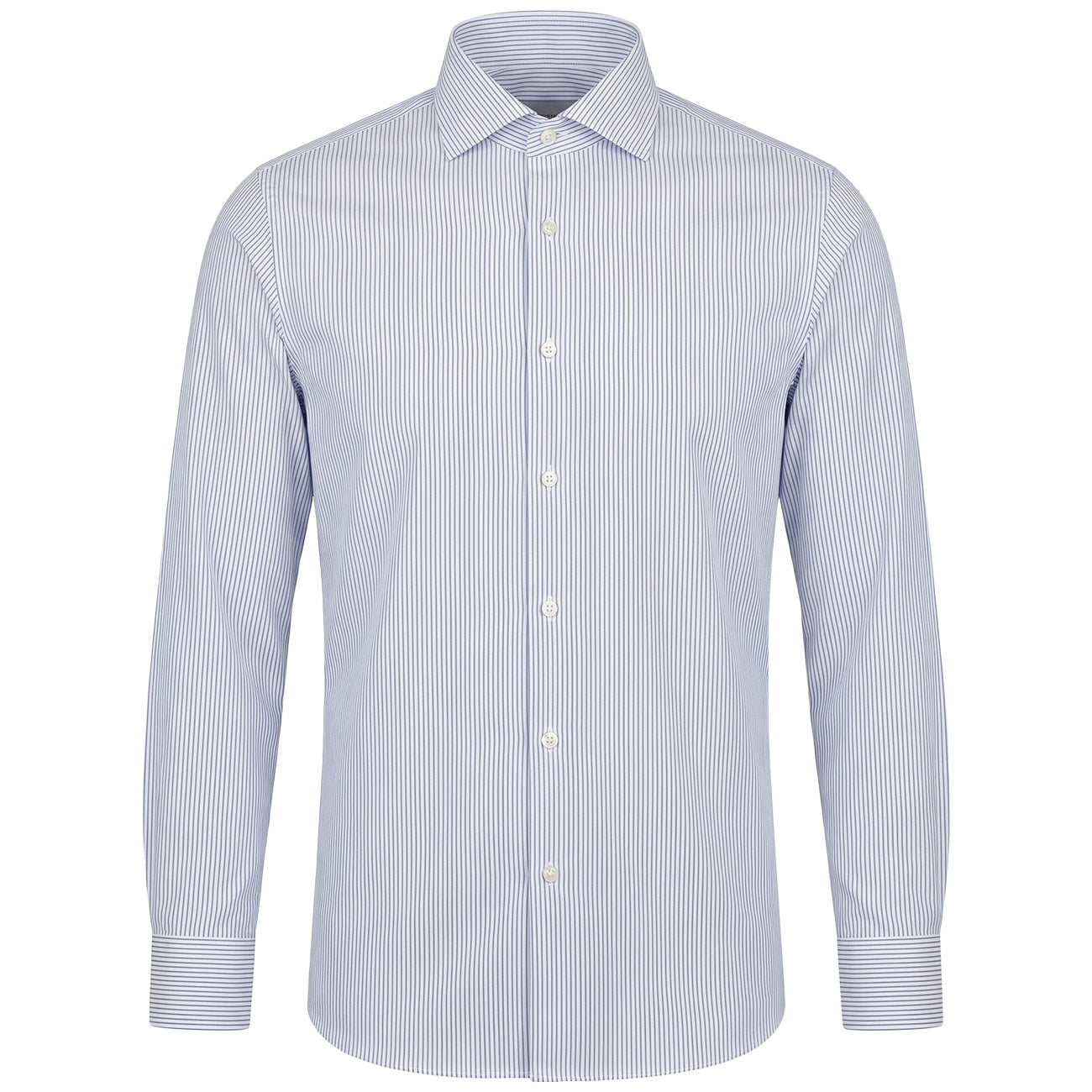 MASCHERONI Camicia Slim SK Righe GMB/QMXCJE RC2 BIANCO/AZZURRO 