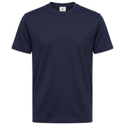 MASCHERONI T-Shirt Basica A Girocollo MAARO3177S26 016 NAVY 
