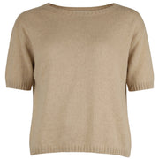 MASCHERONI Pullover Girocollo Scatoletta TSSVR/D3343TF 107 LIGHT CAMEL 