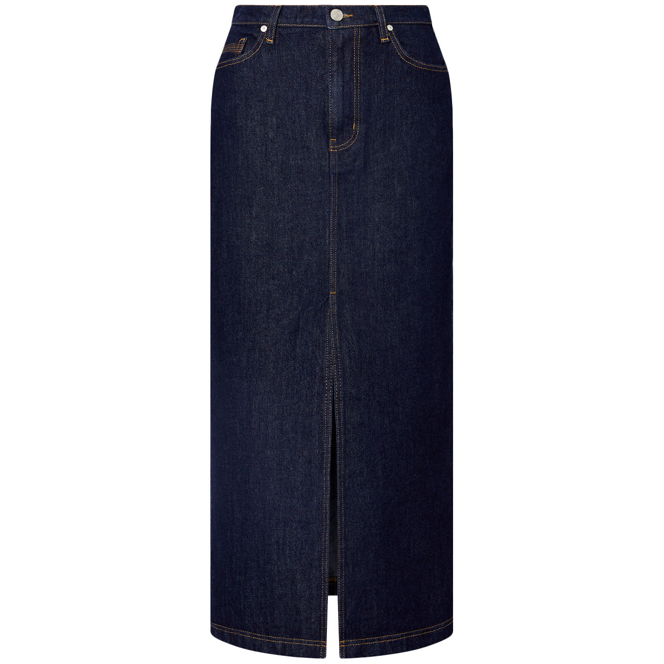 PEUTEREY Gonna Claudette De Rinse In Denim Con Spacco Sul Davanti PED5626 99012421 215 BLU JEANS 