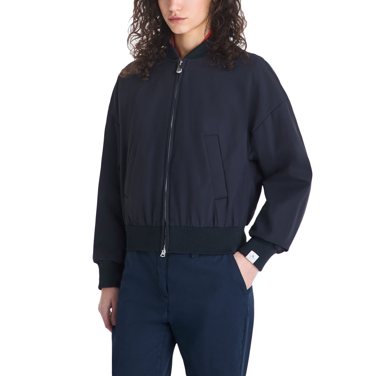 PEUTEREY Bomber Corto Caloy ZB In Scuba PED5669 01192039 215 BLU 