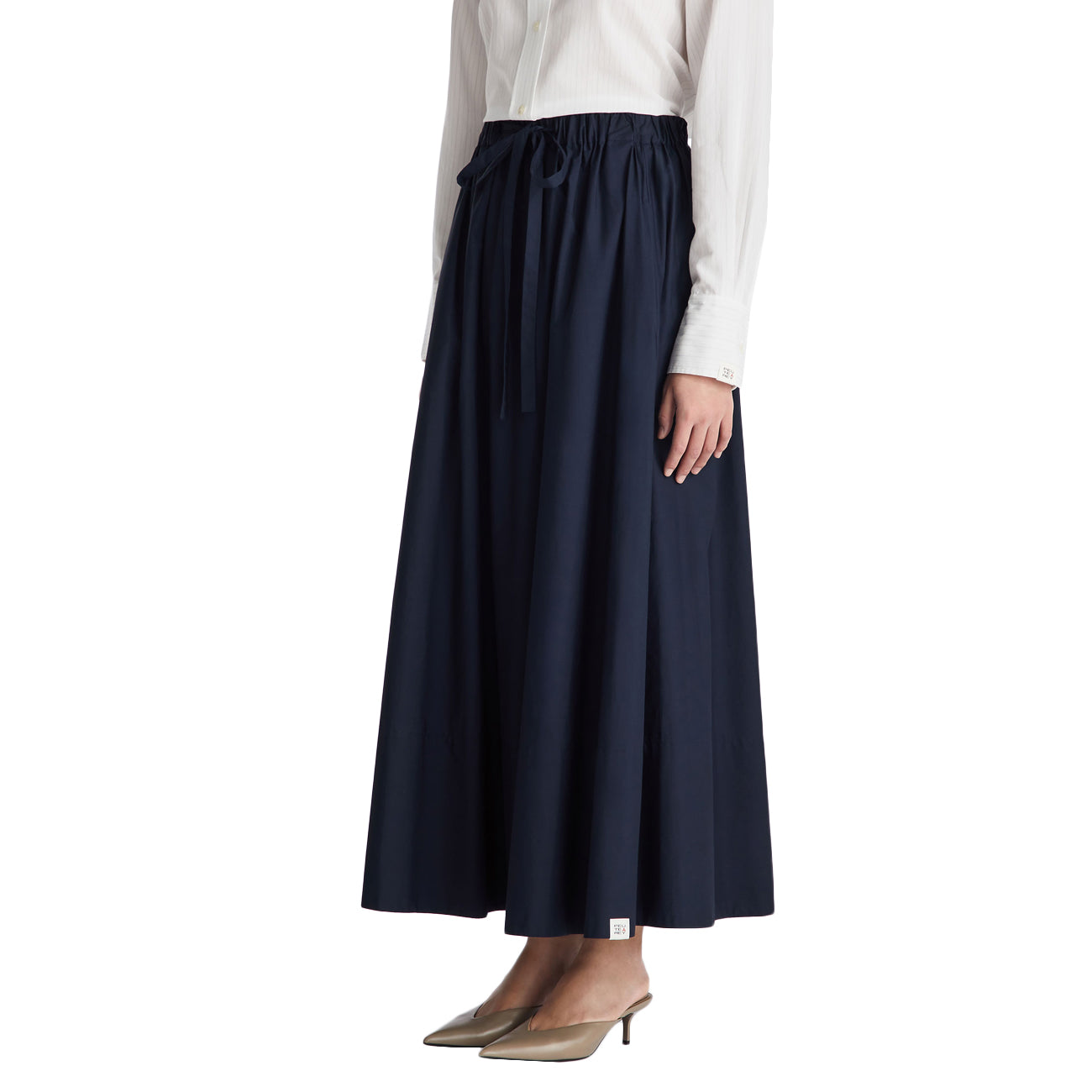PEUTEREY Maxi Gonna Madeline Co In Cotone PED5709 99012444 230 BLU 