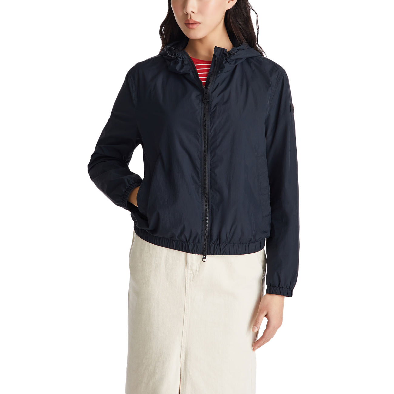 PEUTEREY K-Way Nigle Short D 02 Con Cappuccio PED5718 01181986 215 BLU 