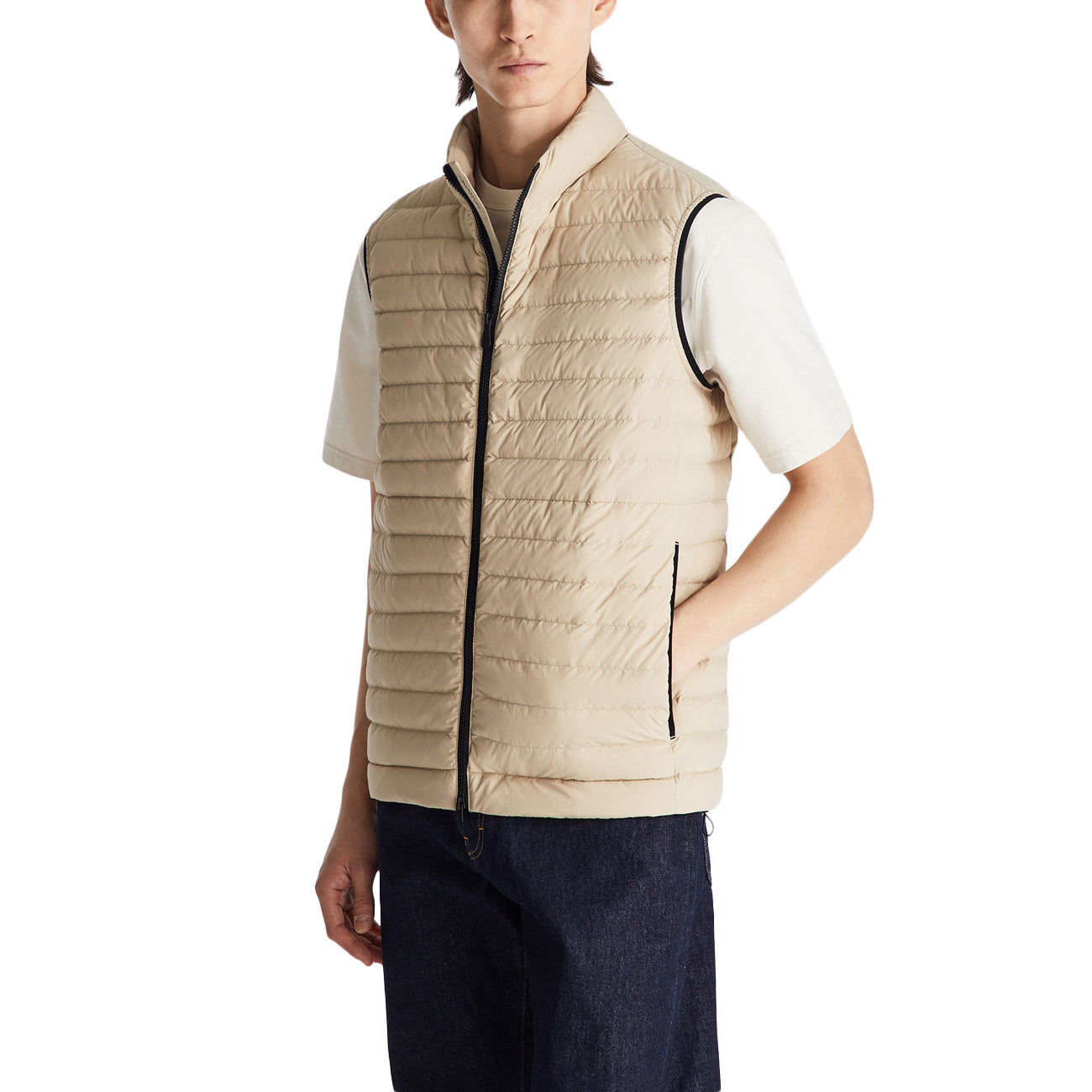 PEUTEREY Gilet Moise 02 Superleggero E Semilucido PEU5419 01181971 794 BEIGE 
