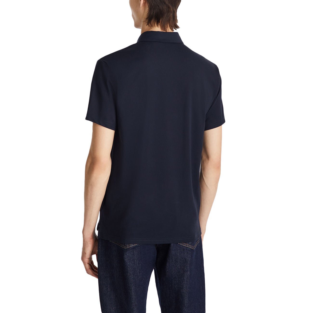 PEUTEREY Polo Mezzola 02 In Piqué Di Cotone Stretch PEU5471 99012182 215 BLU 