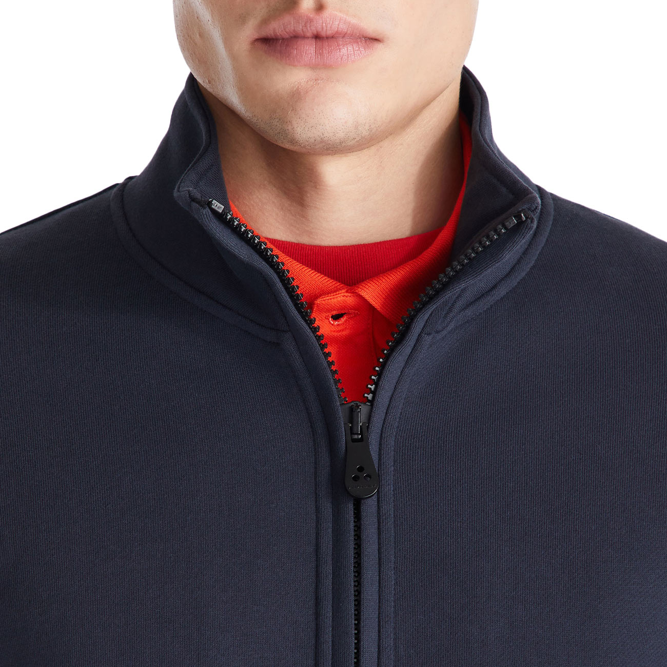 PEUTEREY Felpa New Altair Con Collo In Piedi E Full Zip PEU5532 99012306 215 BLU 