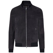 PEUTEREY Giacca Sands Suade PE 08 In Pelle Scamosciata PEU5743 99012407 215 BLU GRAFITE 