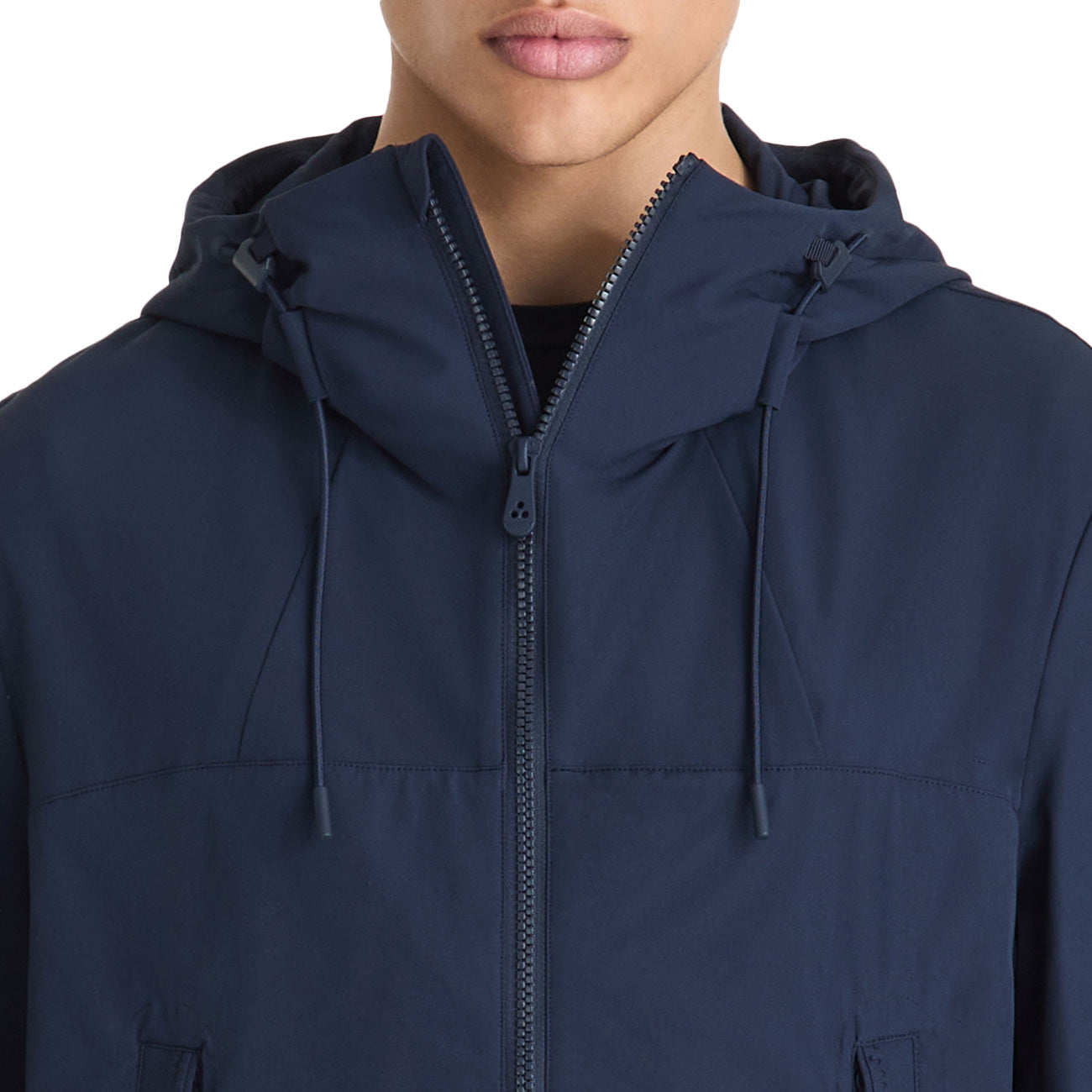 PEUTEREY Giacca Uyapo Hybrid Con Cappuccio PEU5746 01192031 215 BLU 