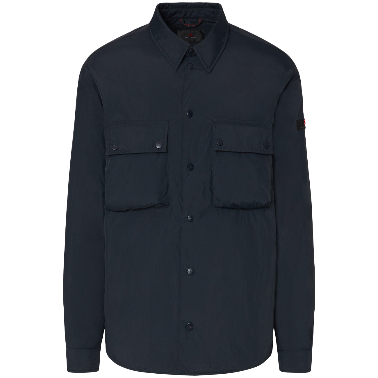 PEUTEREY Overshirt Pawan In Tela Di Nylon PEU5787 01181986 215 BLU 