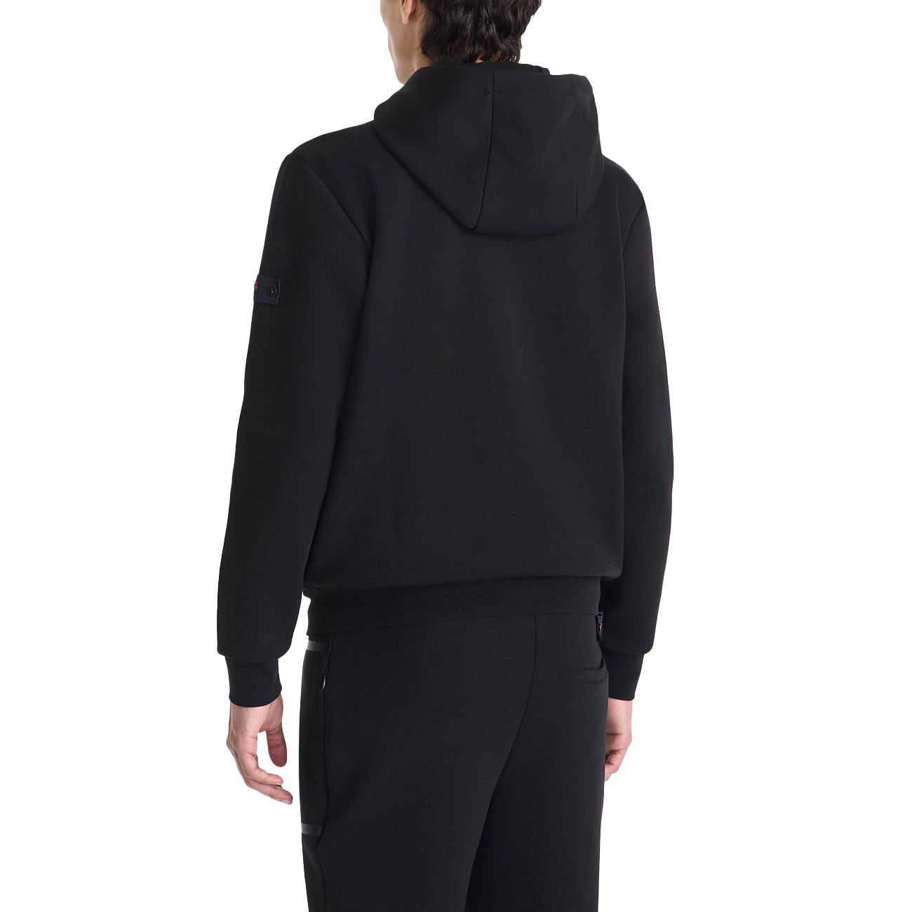 PEUTEREY Felpa Parker 03 Con Cappuccio E Taschino Sul Petto PEU5797 99012177 NERO 