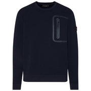 PEUTEREY Felpa Gorie 03 Con Taschino E Nastrature PEU5799 99012177 215 BLU 