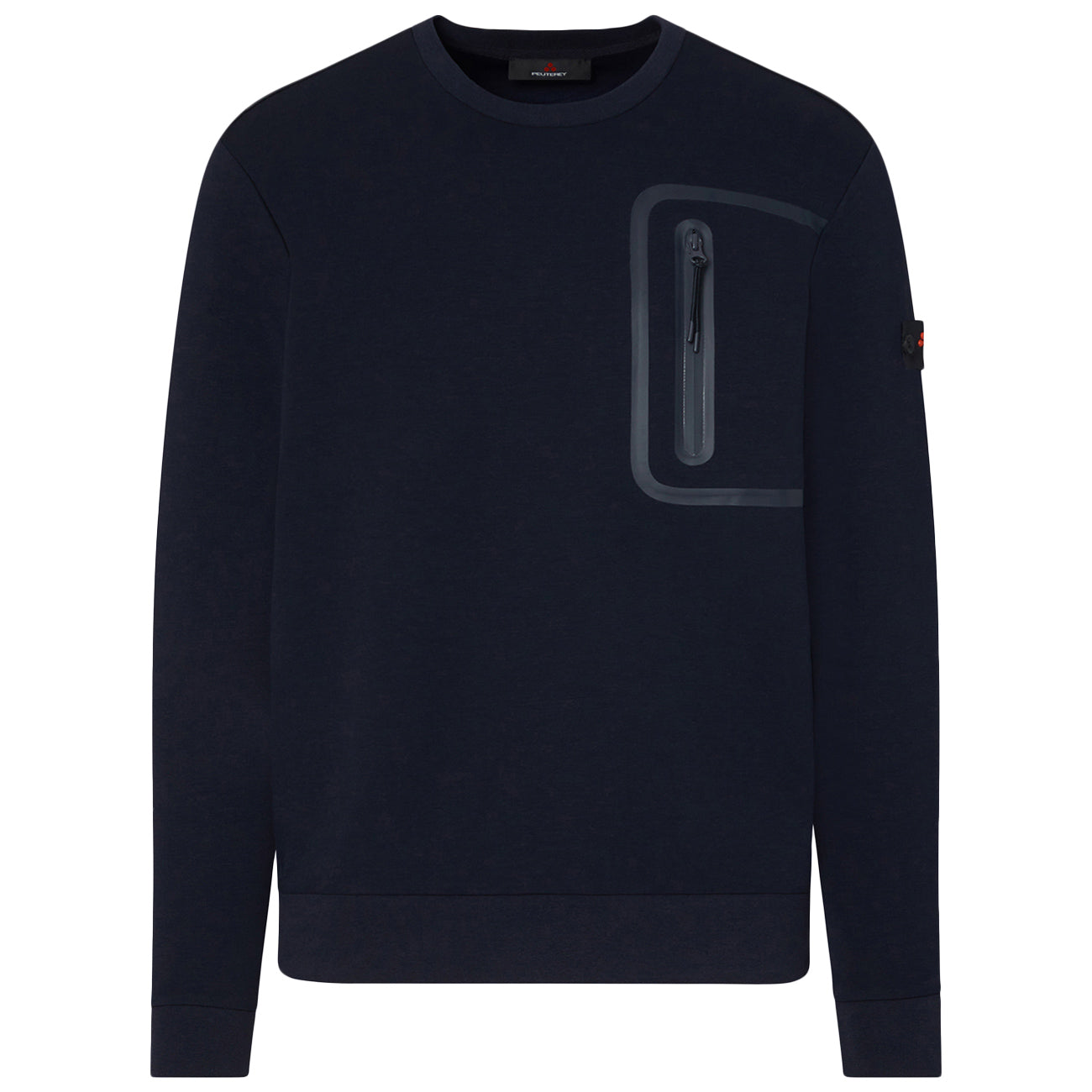 PEUTEREY Felpa Gorie 03 Con Taschino E Nastrature PEU5799 99012177 215 BLU 