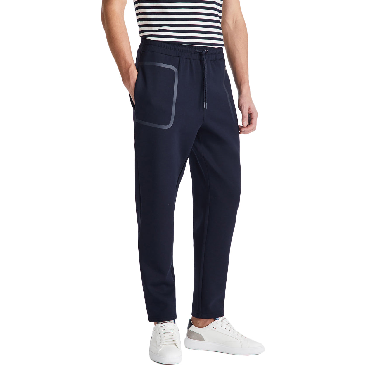 PEUTEREY Pantaloni Schmitt 03 Con Tasche Con Nastrature Gommate PEU5800 99012177 215 BLU 