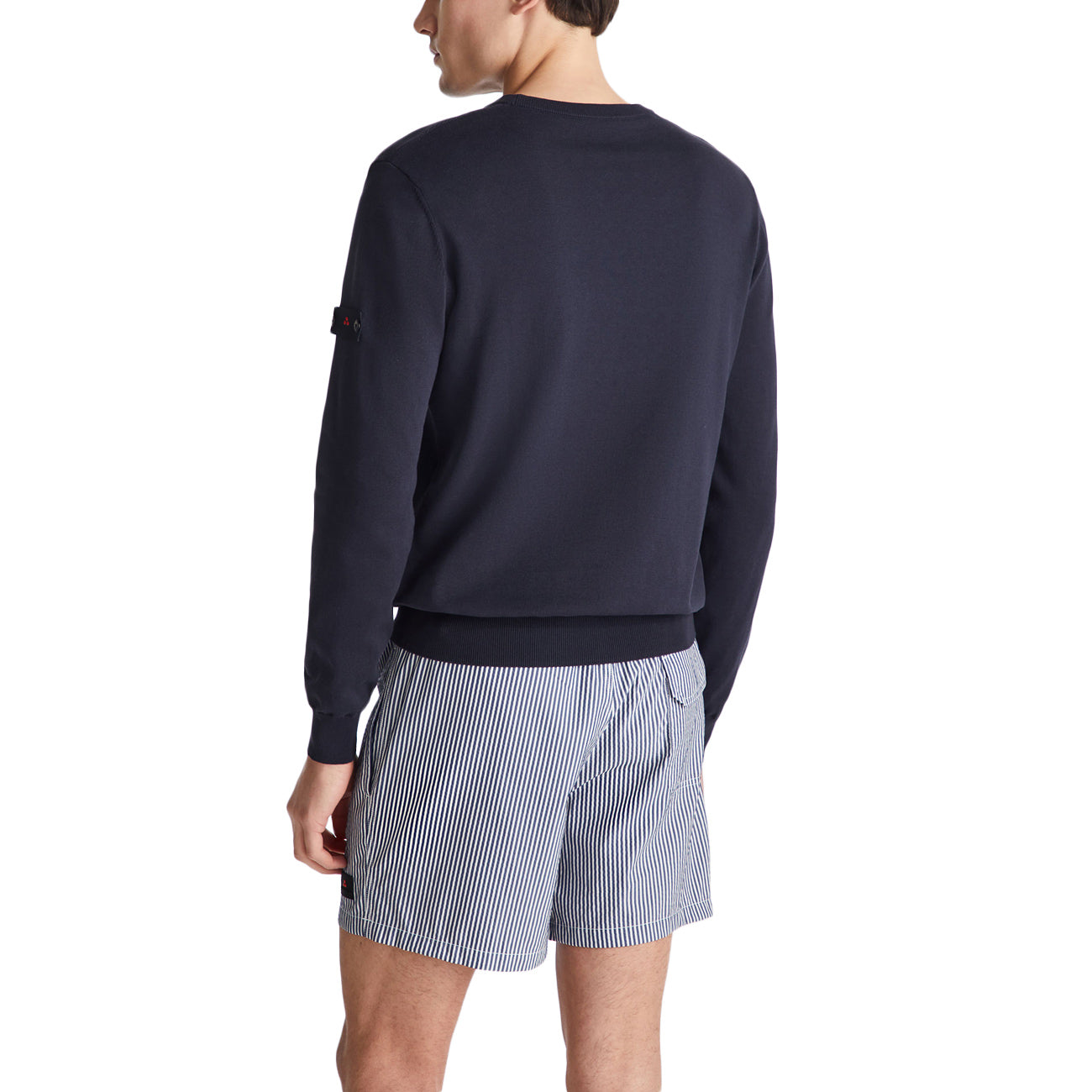 PEUTEREY Maglia Ganna 03 In Tricot Di Cotone PEU5837 99012010 215 BLU 