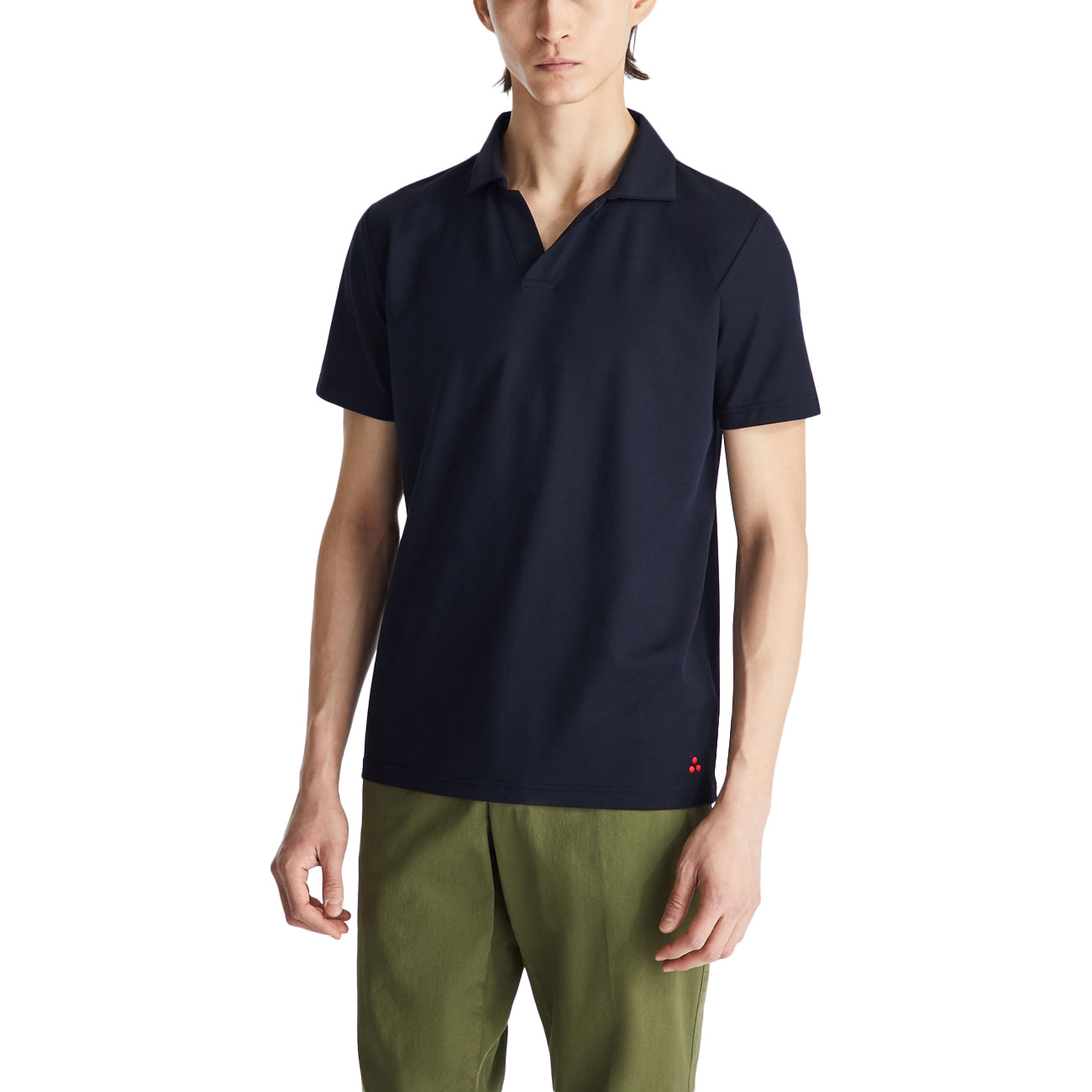 PEUTEREY Polo New Helgo In Tricot Di Cotone PEU5847 99012182 215 BLU 