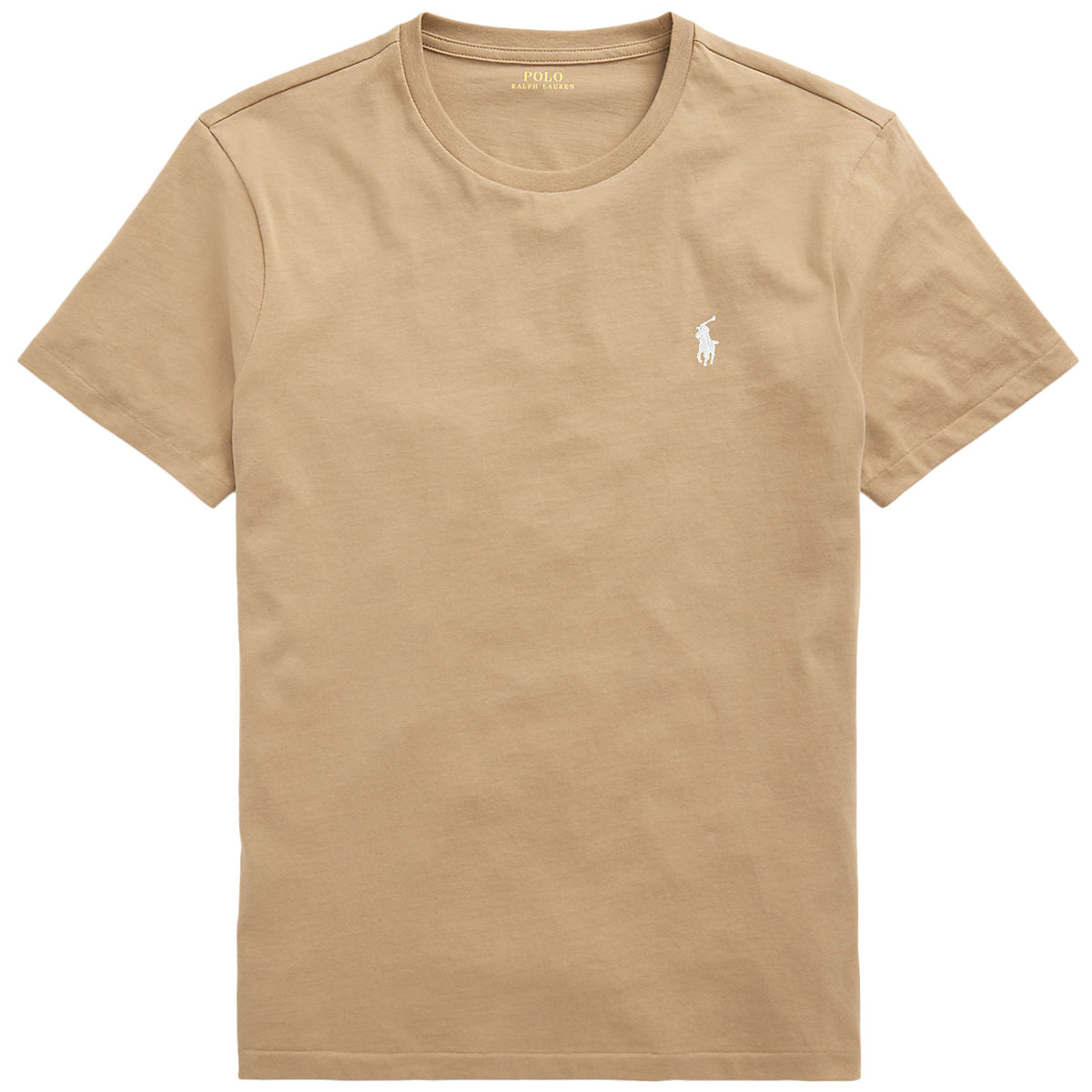 POLO RALPH LAUREN T-SHIRT COTONE 710671438 329 CAFE TAN/C8176 