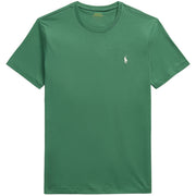 POLO RALPH LAUREN T-shirt Skin-Fit 710671438 422 ANTIQUE GREEN/CREAM 