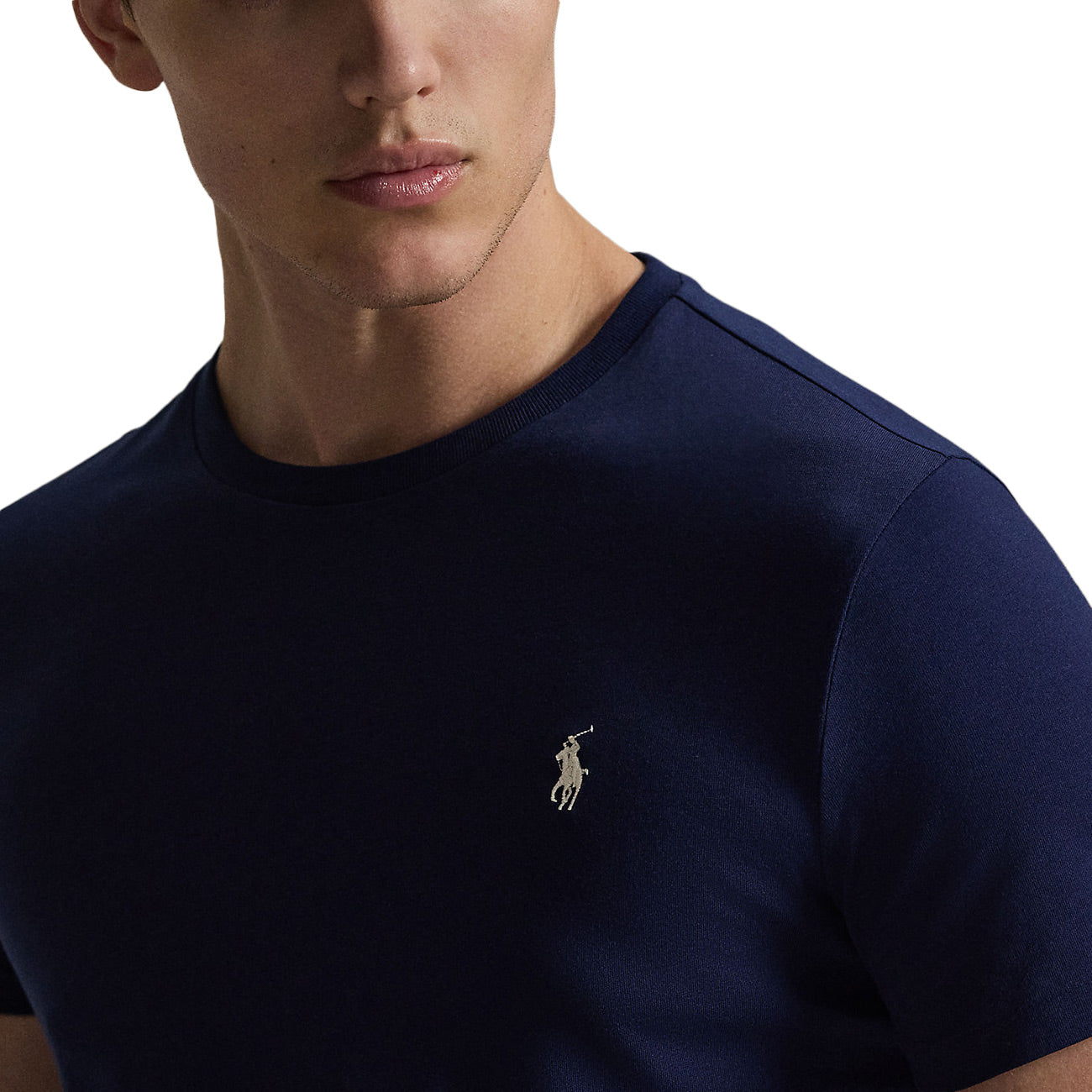 POLO RALPH LAUREN T-shirt Skin-Fit 710671438 525 NEWPORT NAVY/C8125 