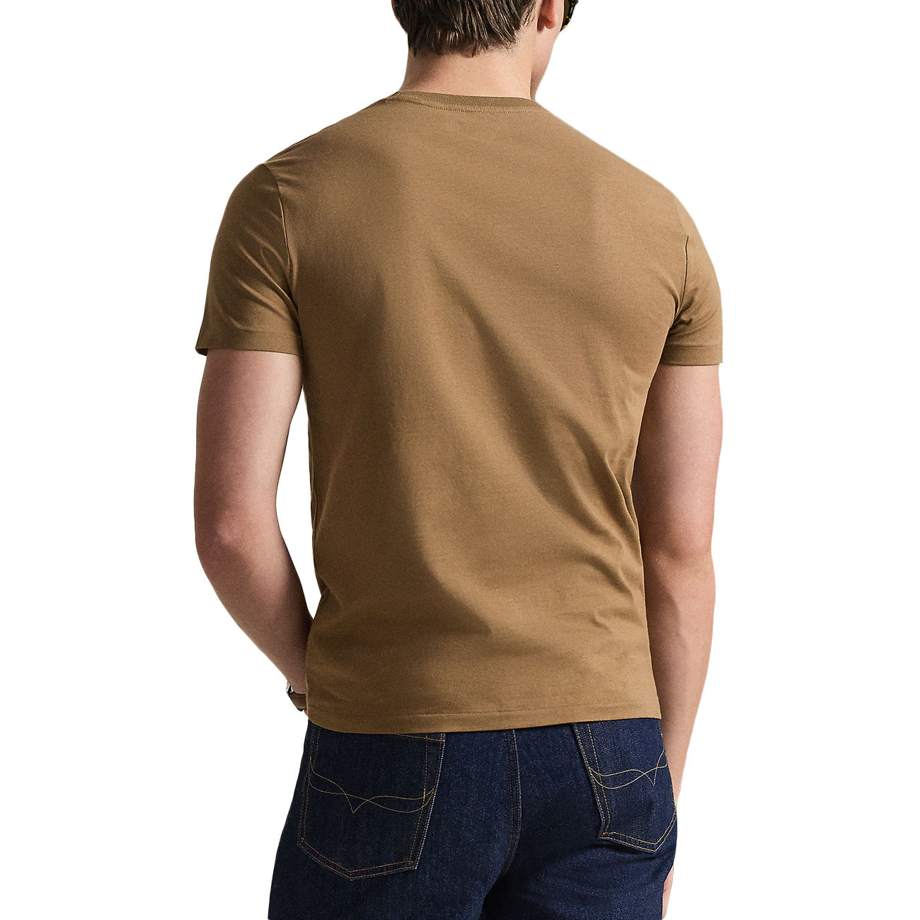 POLO RALPH LAUREN T-shirt Skin-Fit 710671438 536 RL BROWN/C8125 