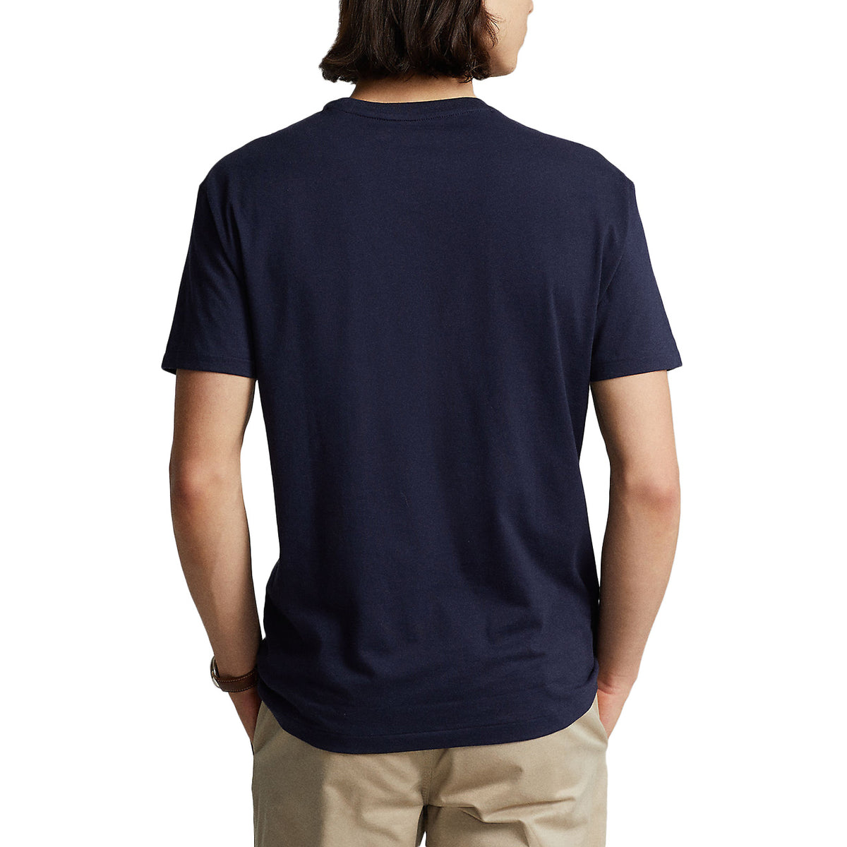 POLO RALPH LAUREN T-shirt Girocollo In Jersey Slim Fit 710680785 004 INK 