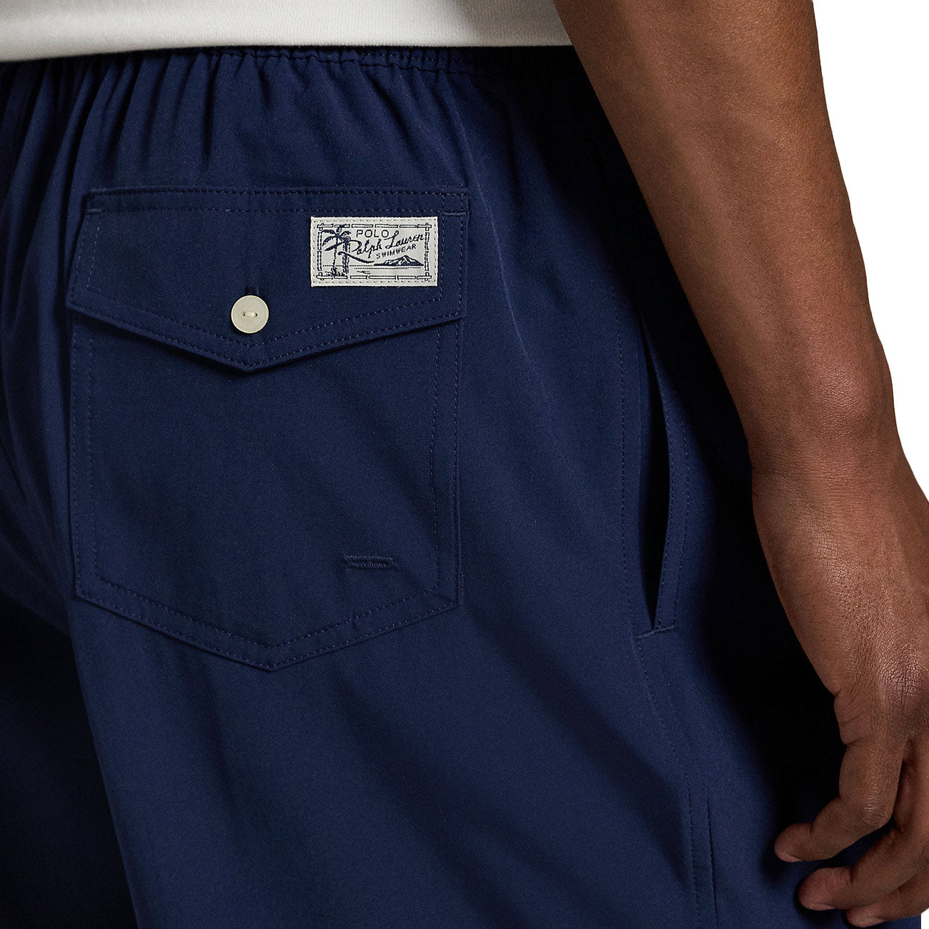 POLO RALPH LAUREN Boxer Da Bagno Traveller Mid Trunk 710907255 001 NEWPORT NAVY 