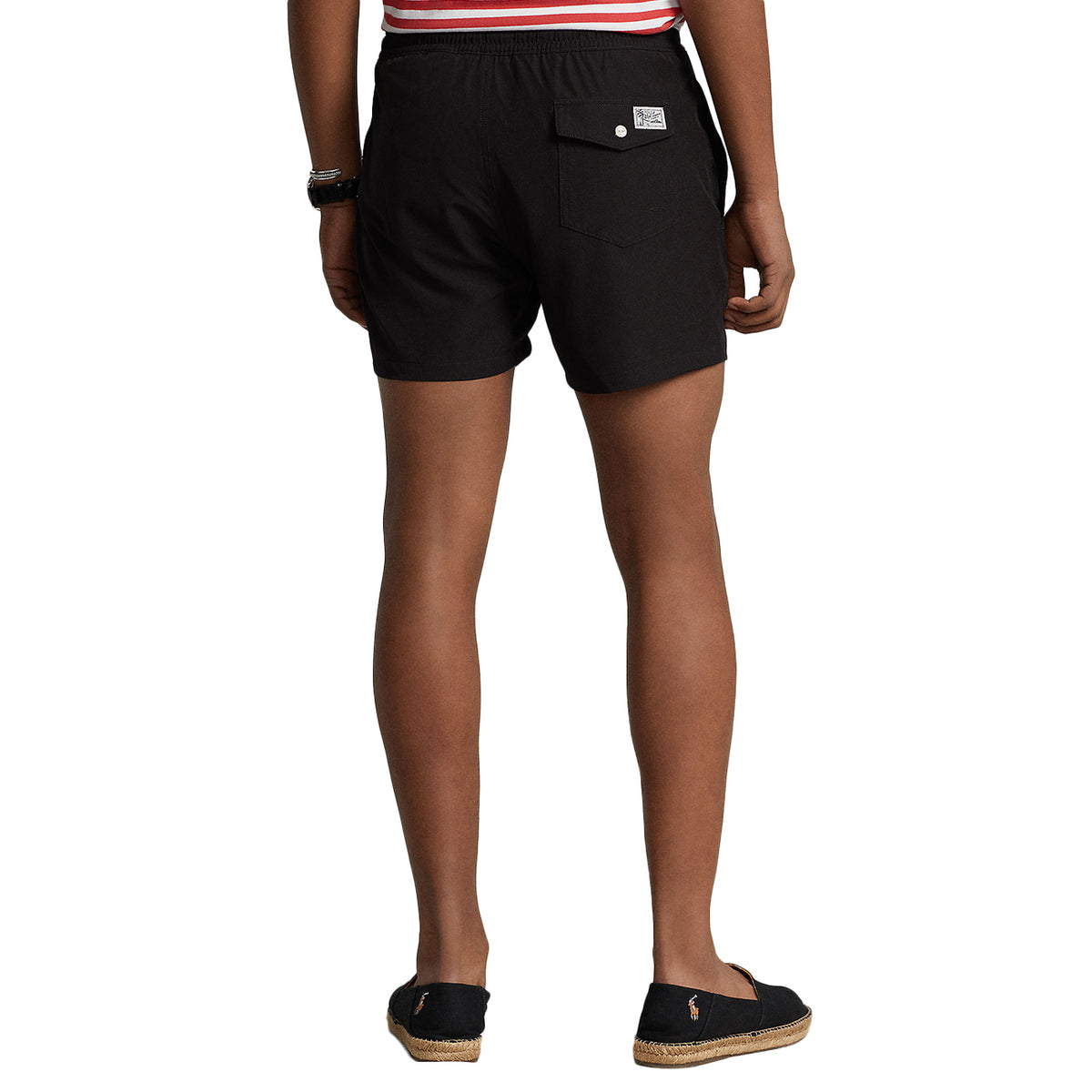 POLO RALPH LAUREN Boxer Da Bagno Traveller Mid Trunk 710907255 002 POLO BLACK 