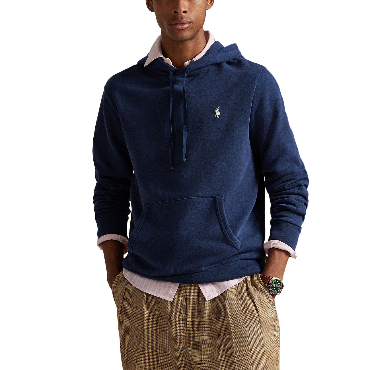 POLO RALPH LAUREN Felpa Con Cappuccio 710916690 018 CRUISE NAVY 