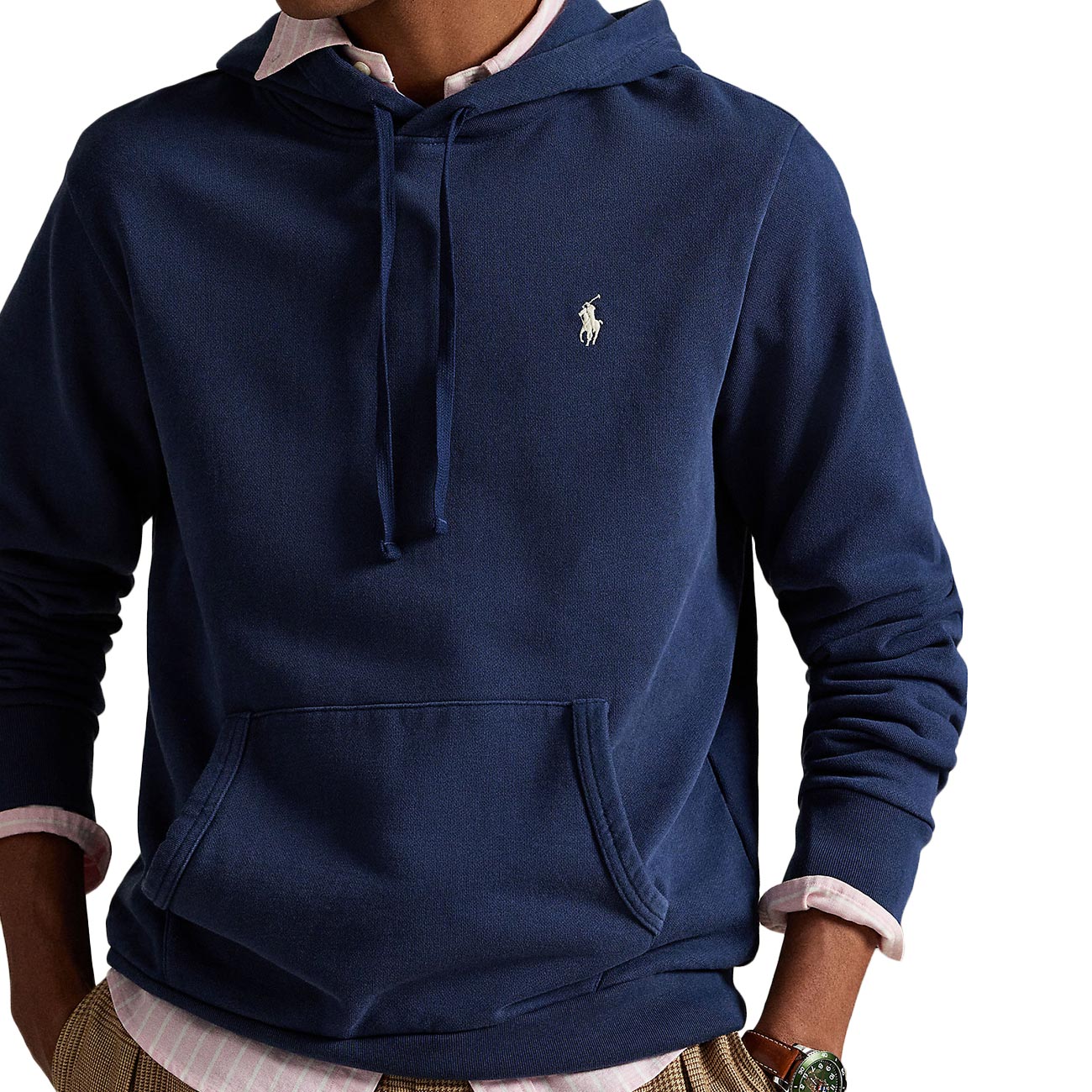 POLO RALPH LAUREN Felpa Con Cappuccio 710916690 018 CRUISE NAVY 