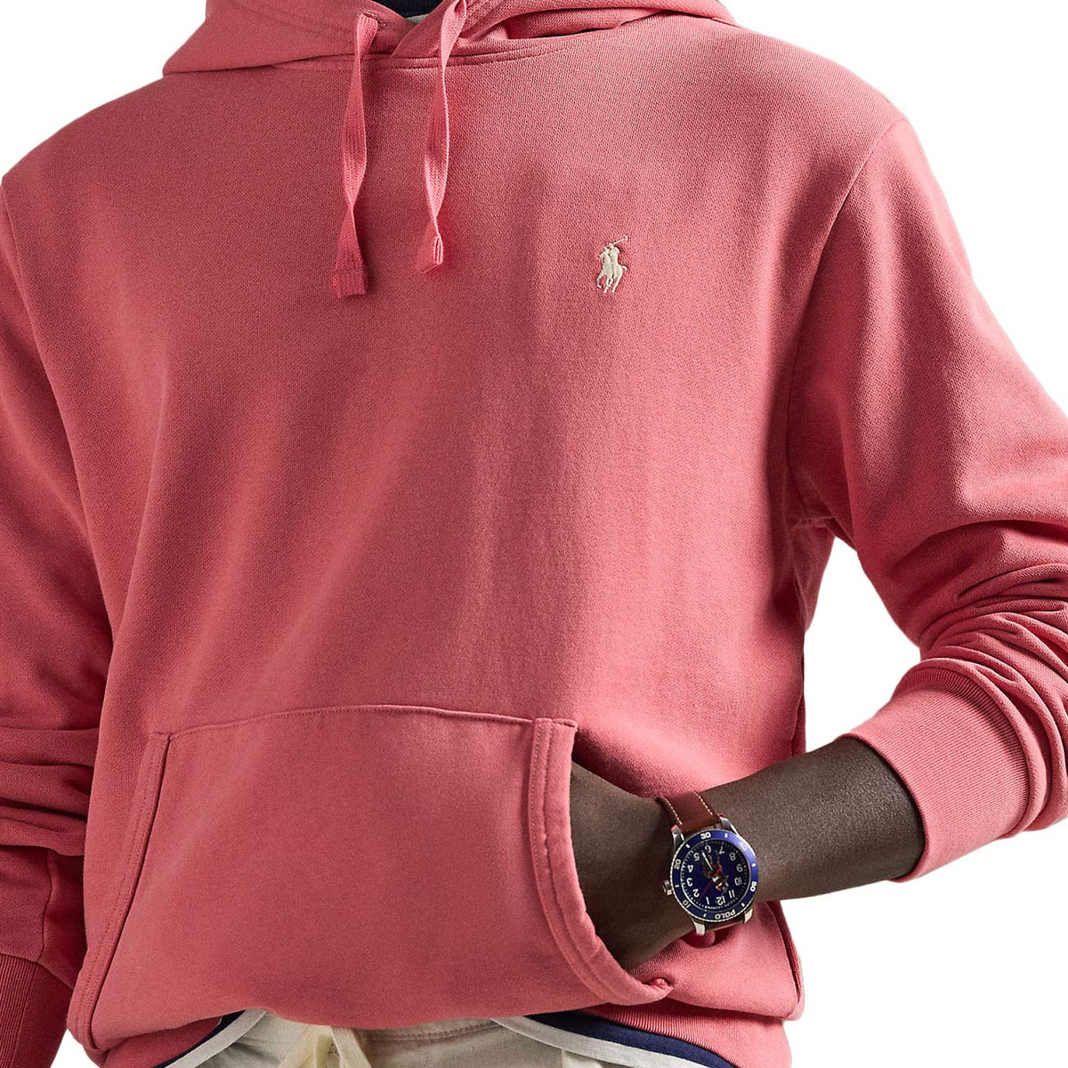 POLO RALPH LAUREN Felpa Con Cappuccio 710916690 503 RED SKY 