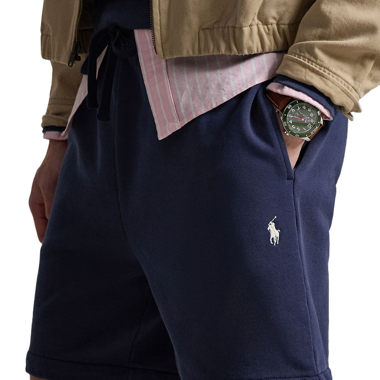 POLO RALPH LAUREN Pantaloncini In Pile Leggero 710934602 011 CRUISE NAVY 