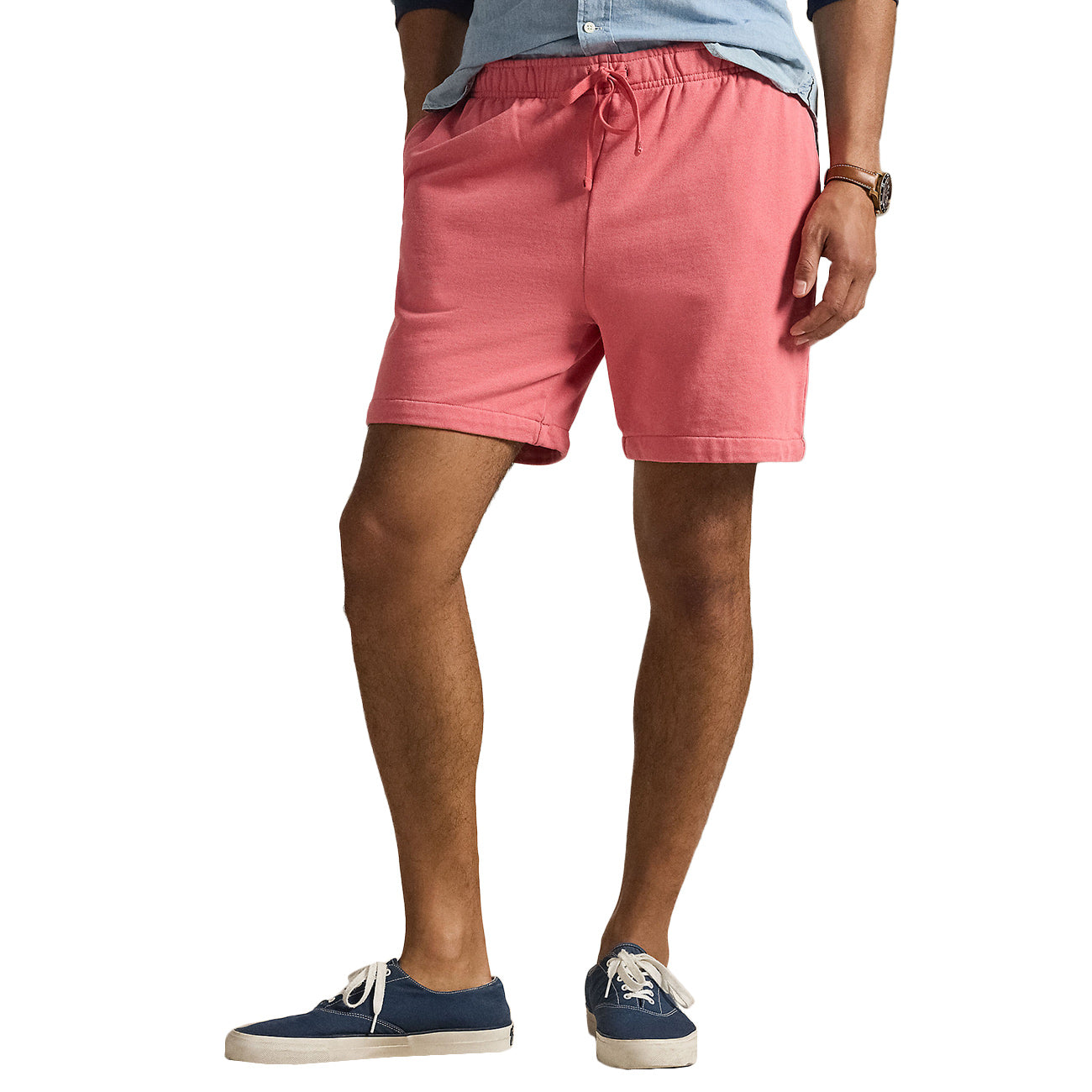 POLO RALPH LAUREN Pantaloncini In Pile Leggero 710934602 503 RED SKY 