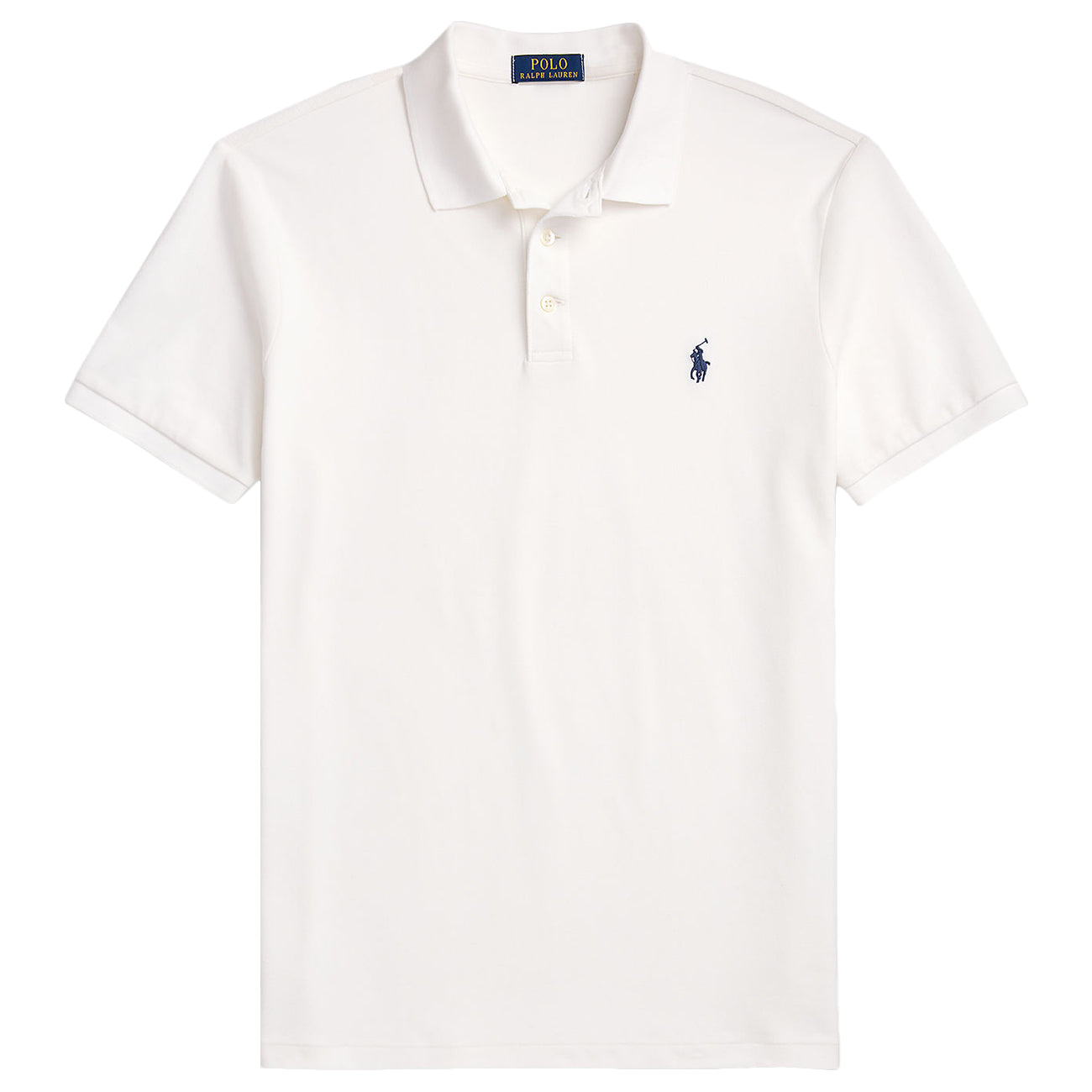 POLO RALPH LAUREN Polo In Rete Elasticizzata Slim Fit 710941439 002 WHITE 