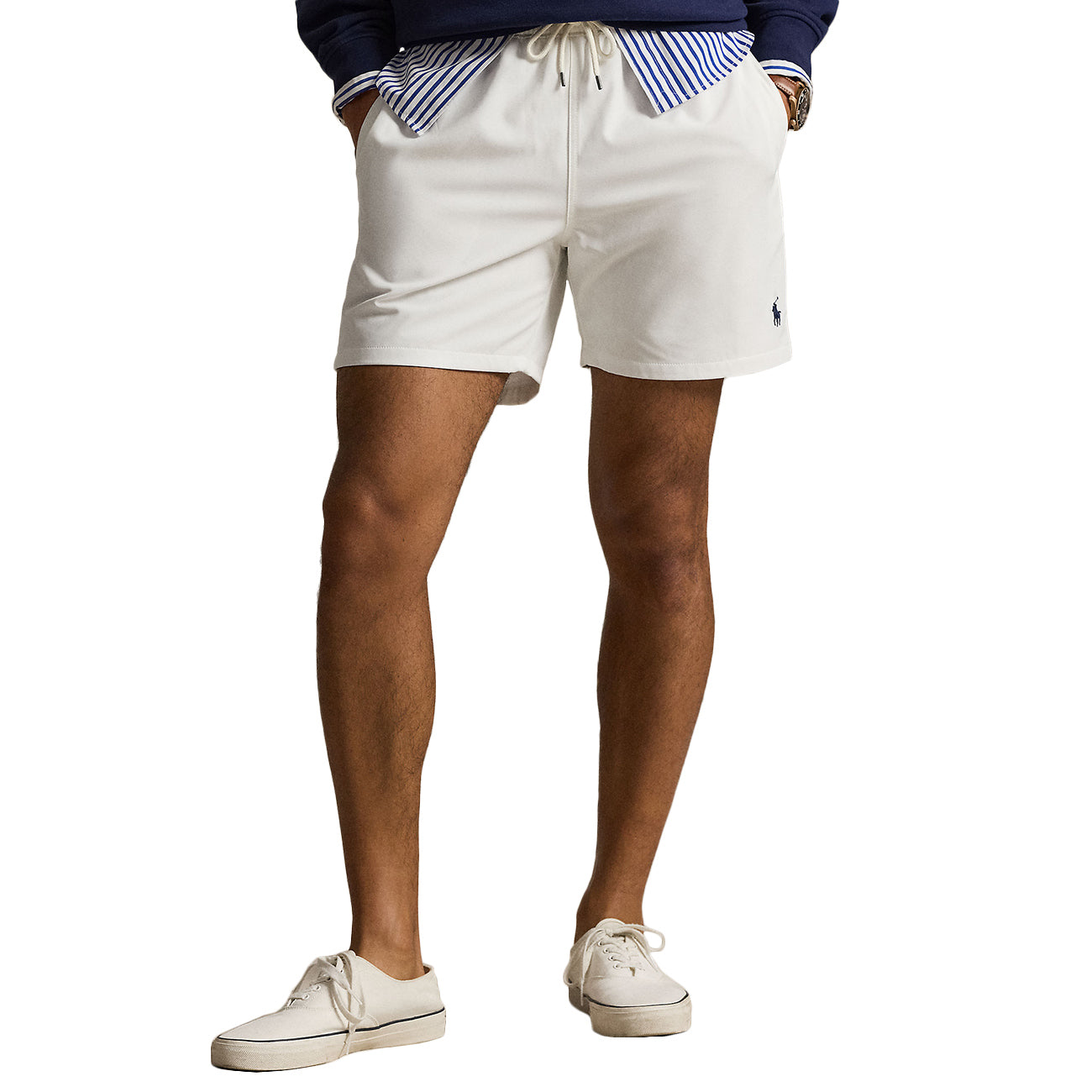 POLO RALPH LAUREN Costume Da Bagno Classico 710957782 014 WHITE 